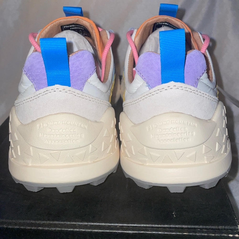 NWT Flower Mountain Washi Sneakers in Beige/White/Multi - Picture 11 of 16